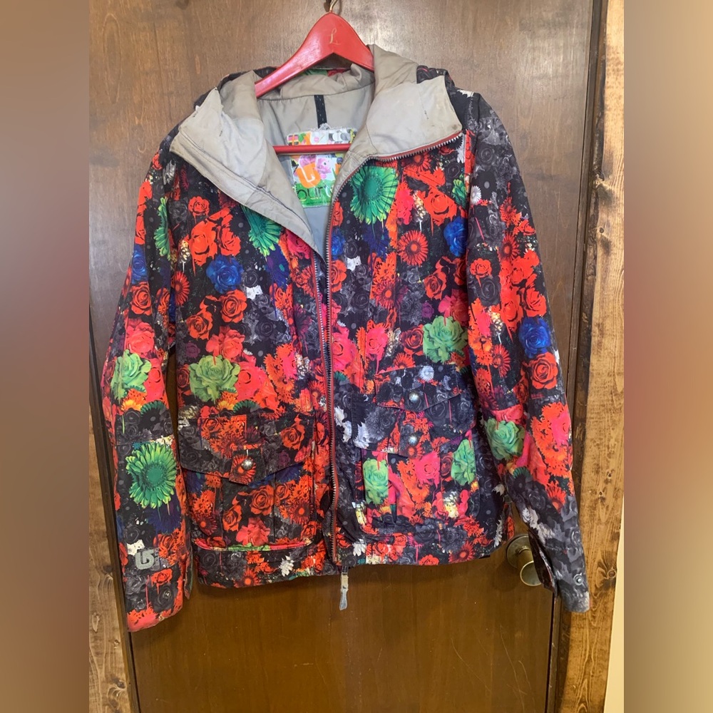 Burton Multicolor Graphic Ski Coat